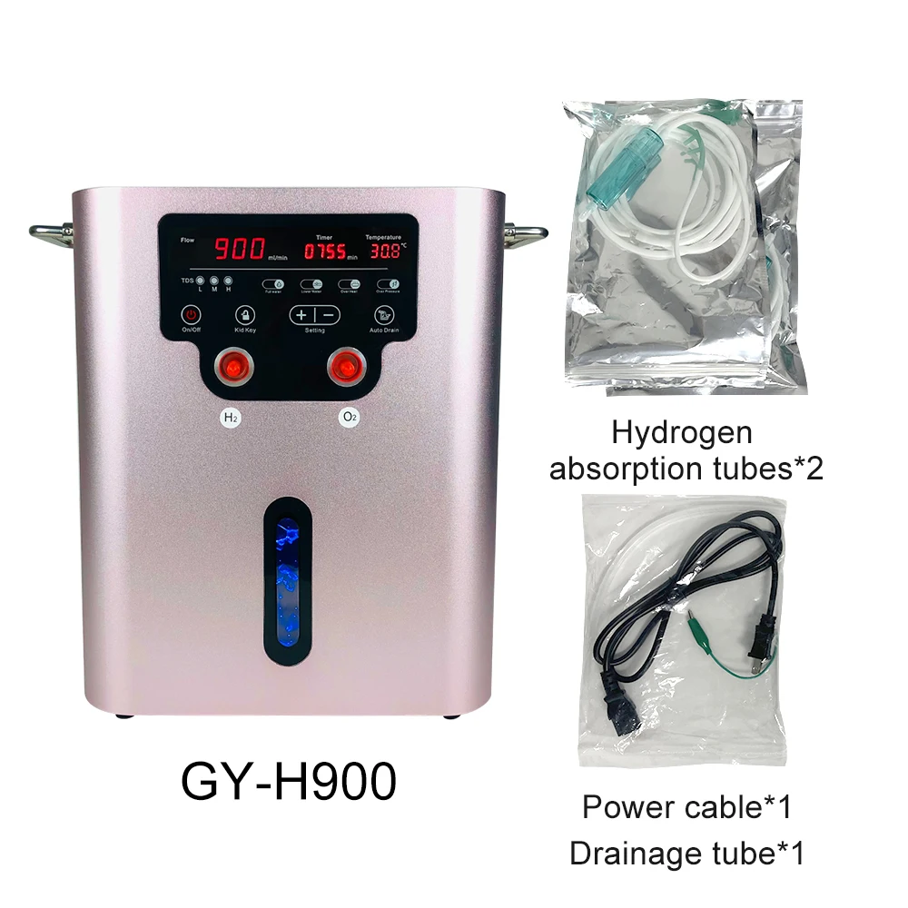 Suyzeko hydrogen generator inhaler Iridium SPE PEM 900ML 1500ML 3000ML hydrogen inhalation machine
