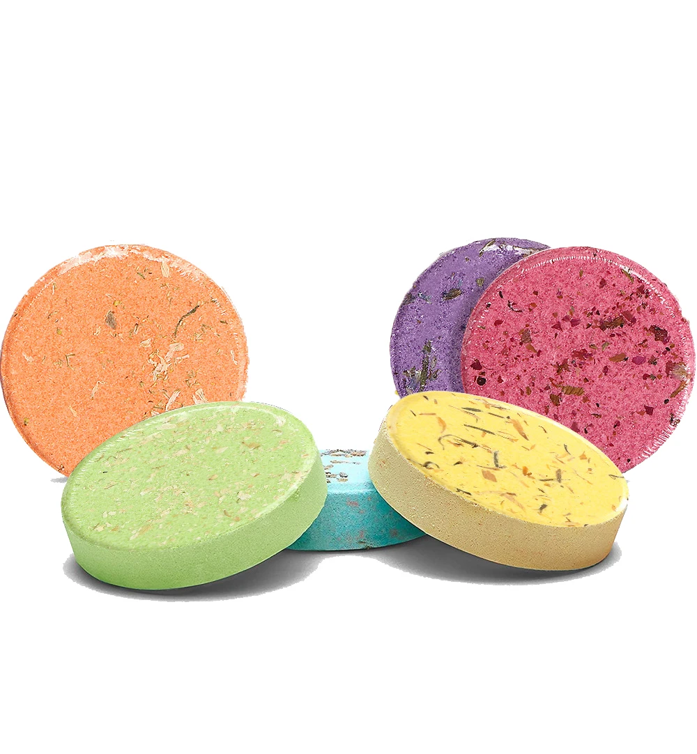 Private Label Colorful Bubble Bath Bombs Home Spa Relax Stress Bath Salt Set Wholesale Shower Tablet