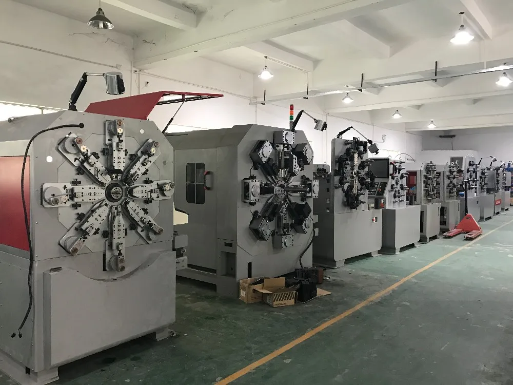 Efficient Mini Automatic Spring pressure Making CNC Spring Forming Machine  with rotation