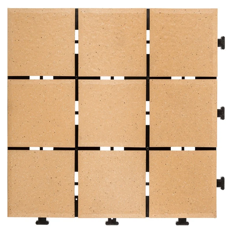 click together non slip floor tile ceramic patio interlocking deck tiles