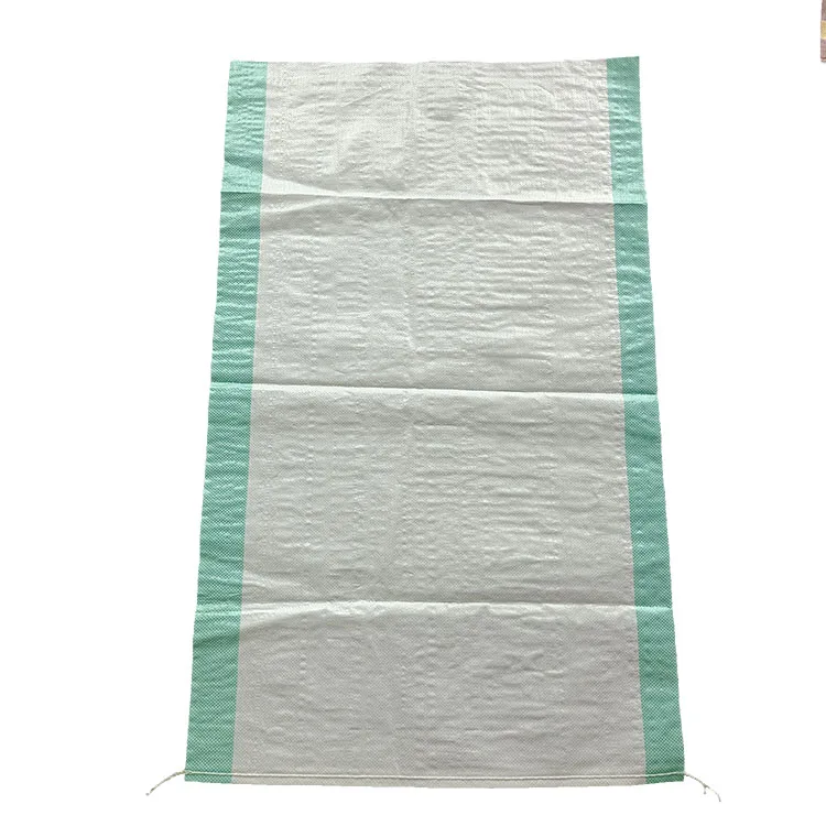 recycled plastic white woven 10kg 25kg 50kg polypropylene bag for package food rice flour sugar with good quality