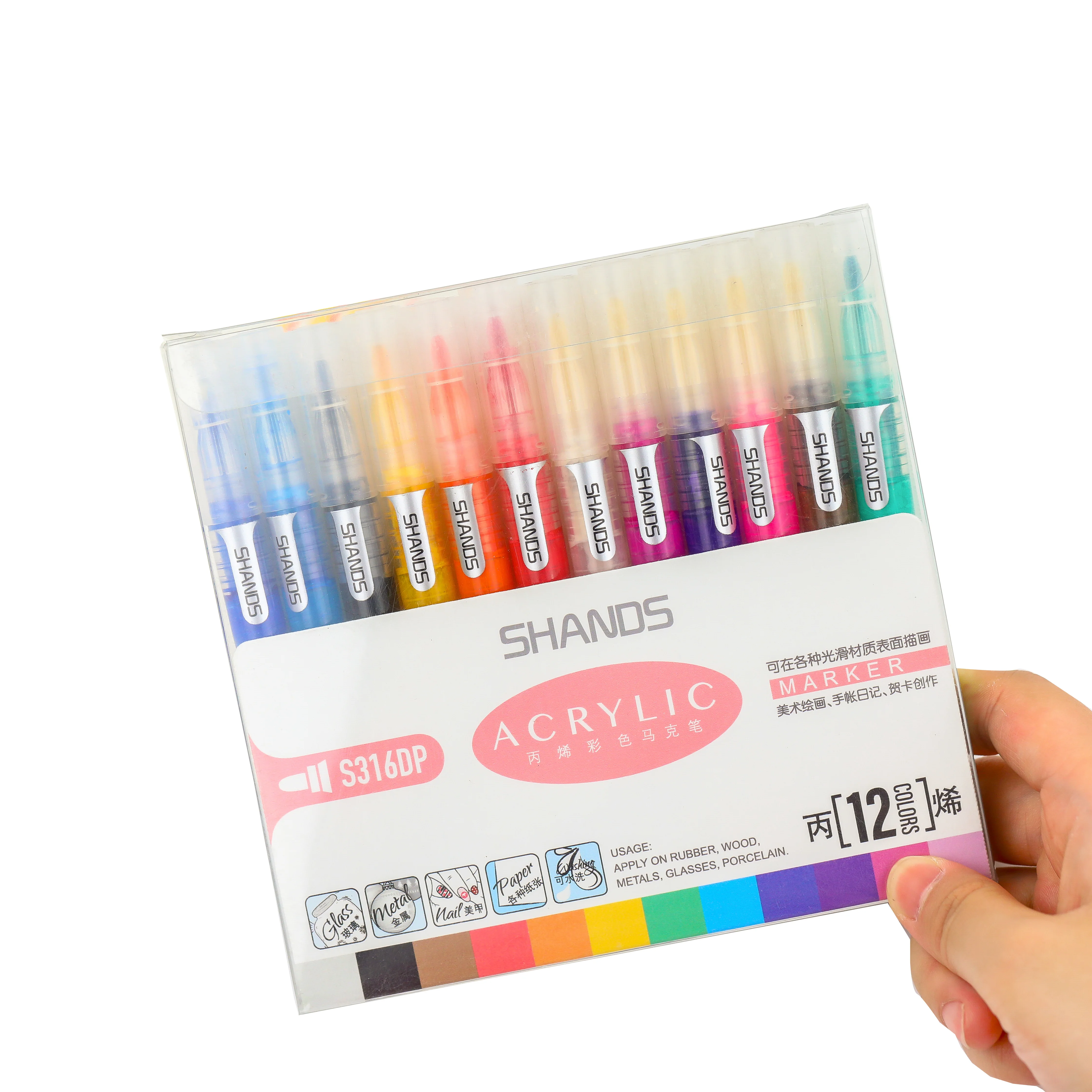 
Wholesale Marker Pen Propylene Colorful Smooth Writing Pen Set Coloful Writing Supplies for School and Office Fashion Stationary 