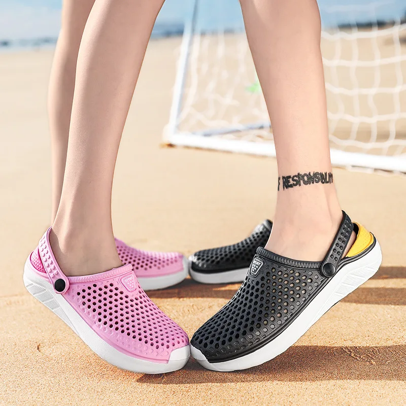 Summer Unisex New Design Slippers Nest Lazy Sandals Casual Couples Sandals Beach Shoes Medical Clog Shoes