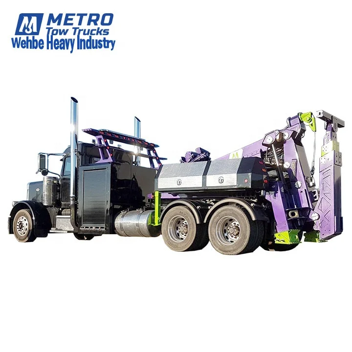Metro Tow Trucks 17,600 lbs winch recovery vehicle tow truck wrecker