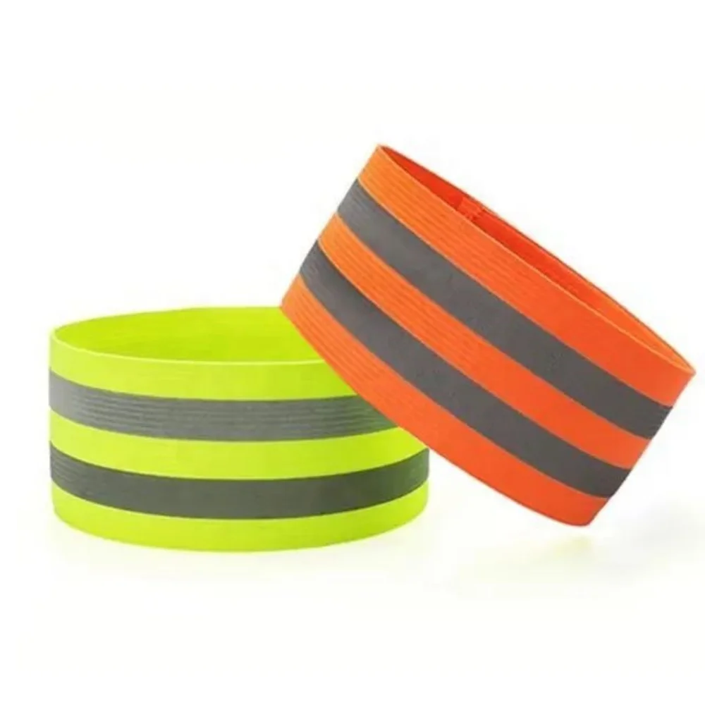 Reflective Bands Reflector Running Gear Adjustable Reflective Armband Arm Wrist Ankle Leg Band
