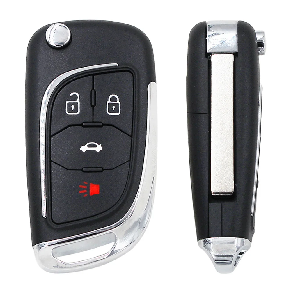 4 Button Upgrade Folding Remote Key Shell Case for Chevrolet Aveo Cruze Orlando for Opel Vauxhall Insignia Astra J for Buick