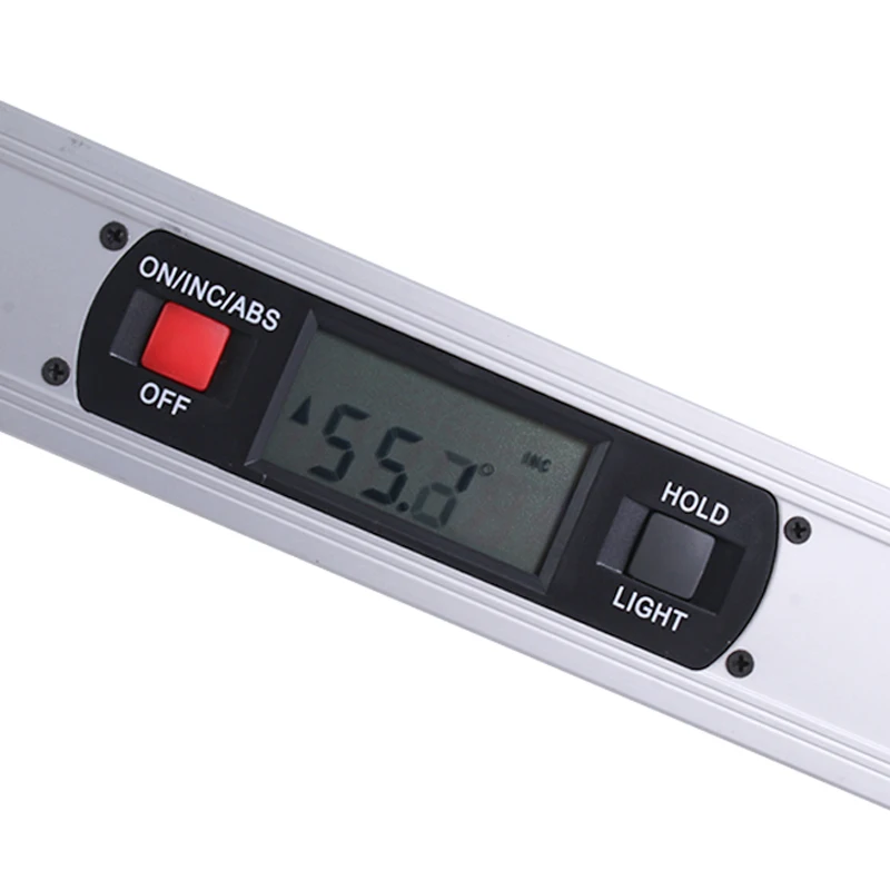 DEVEN Factory Price 400mm 16inch Digital Measuring Level Spirit 360 Degree Range Angle Finder Spirit Level Upright 4 Magnets