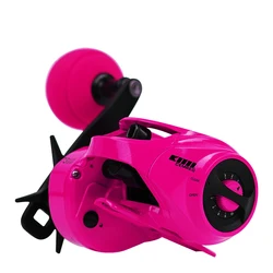 Alpha 10KG Fishing Gea Sexy Pink 7.3:1 Ratio fishing reel Baitcasting
