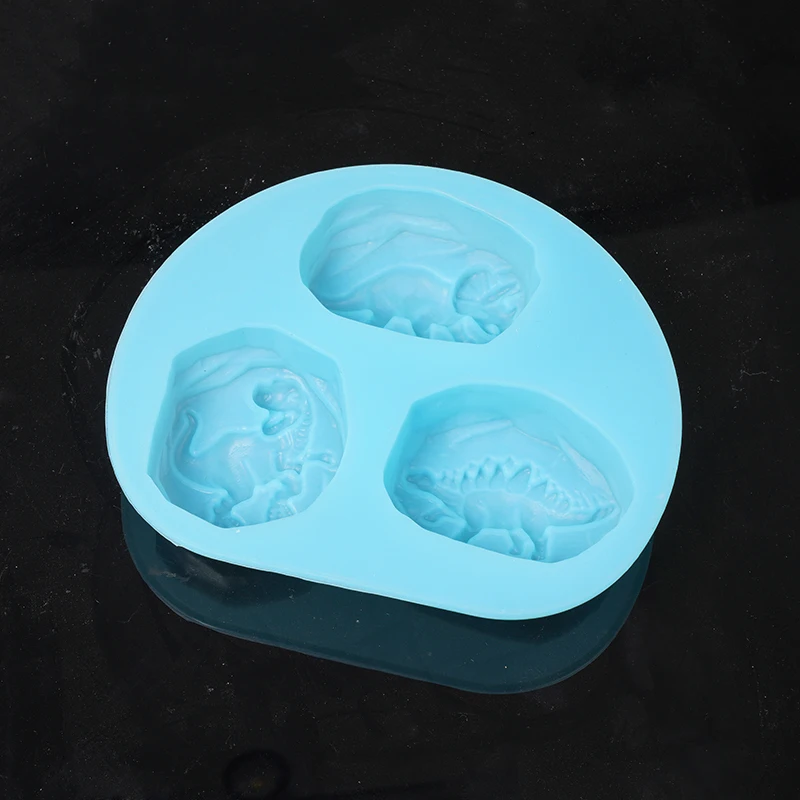 LFDIY6053 оптовая продажа индивидуальных 3D динозавров силиконовые формы для детского самостоятельного изготовления мыла торта мороженого печенья