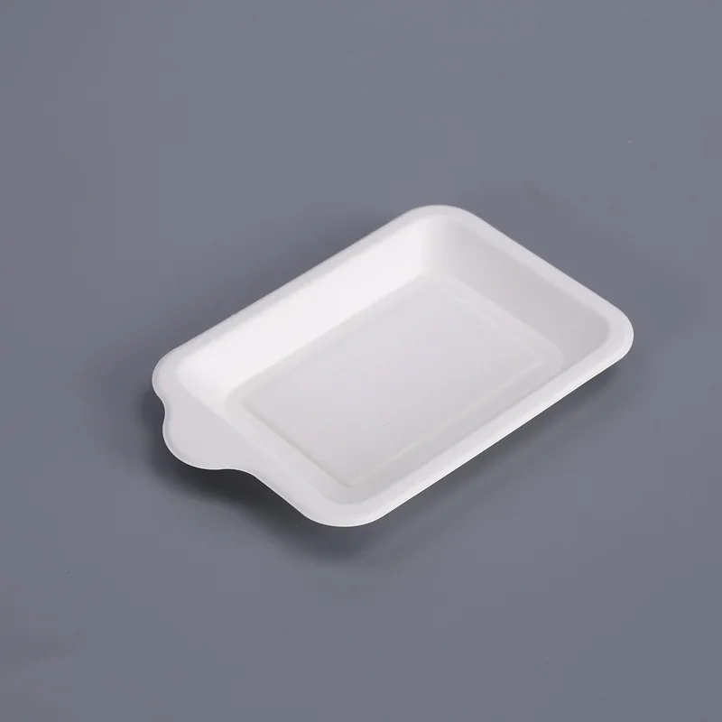 Wholesale Environmentally Friendly Disposable Tableware Set Degradable Bamboo Fiber Bagasse Plate Bowl