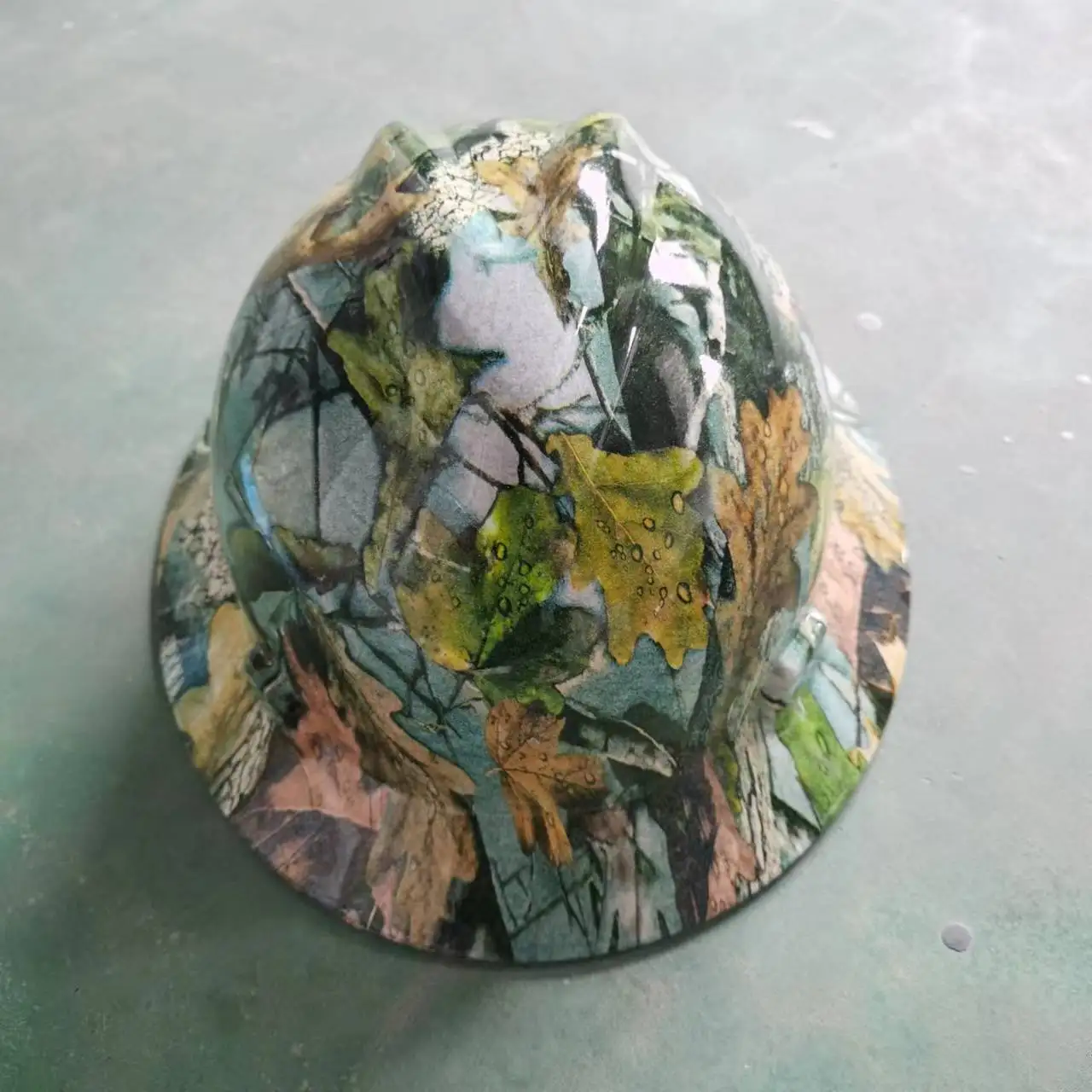 Carbon fiber full brim M090 construction industry mining worker safety helmet hard hats