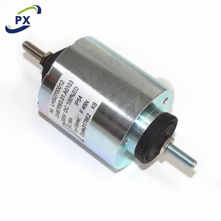 DAA330AW1 Auxiliary Brake Escalator Push-Pull Solenoid LHS0700012 Type Number GHB7093.01.A0103 for O**S Elevator Spare Parts