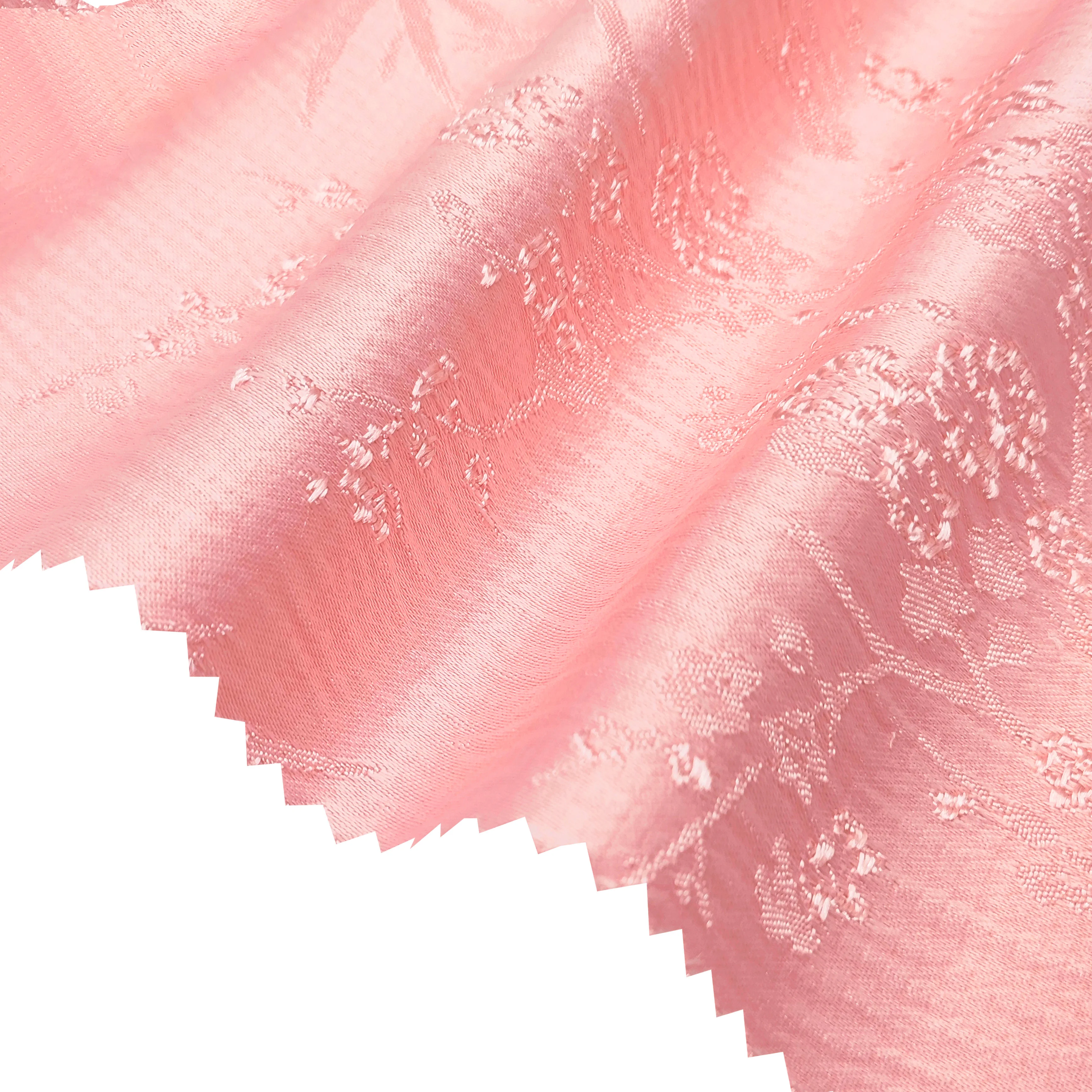 Fashion women Skirts Use 98% Terylene 2% Spandex wintersweet bamboo floral Jacquard Fabric Soft Breathable