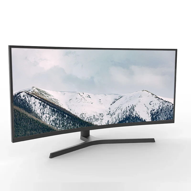 Кривой монитор оптовая цена 4k экран ПК компьютер 2k 144 Гц 24 дюйма ЖК-дисплей на заказ 34 2560 два 19 ультраширокий ЖК-монитор