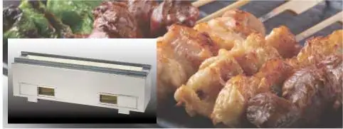 Japanese grilling machine for chicken looking for distributors in Stockholm barbecue gaz