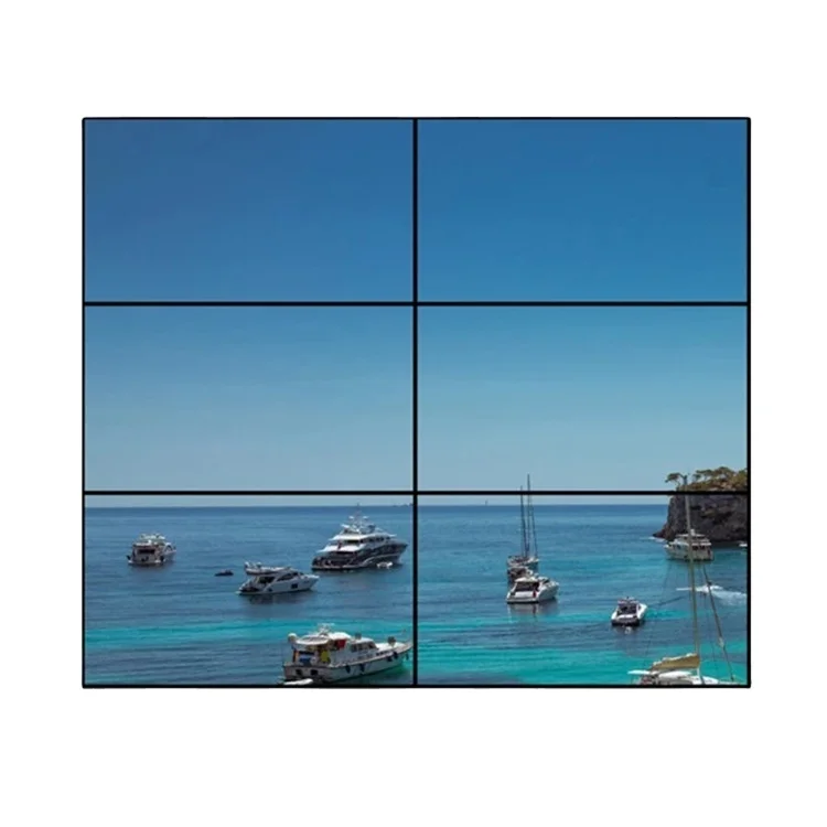 Комбинированный рекламный дисплей, 4K 2x2 2x2 2x3 3x3 3x4 4 5x4 5x5 46 дюймов HD видео настенный ЖК-дисплей 43