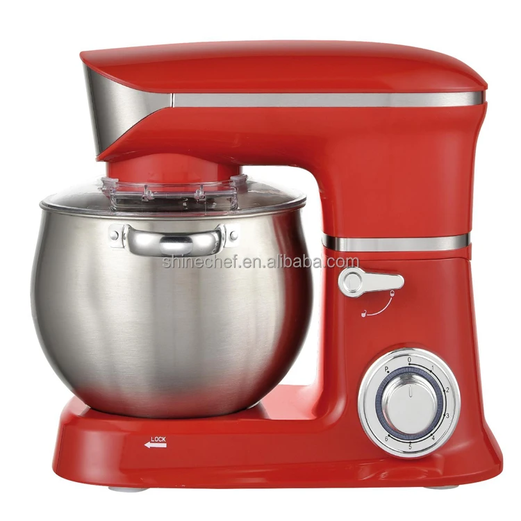Batedeira 1300W Food Stand Mixer 5L 6L 6.5L 7L Stand Cake Mixer Multifunction Egg Dough Mixer With Bowl Handles