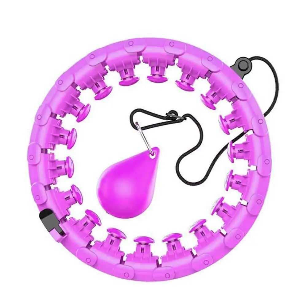 Good quality adults Adjustable fitness weight smart hula hoops