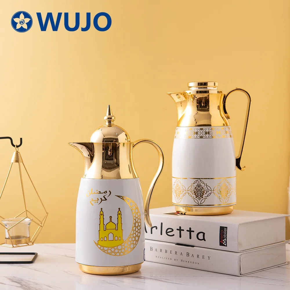 Стеклянная чайная колба WUJO горячий холодный Арабский Термос кофейник