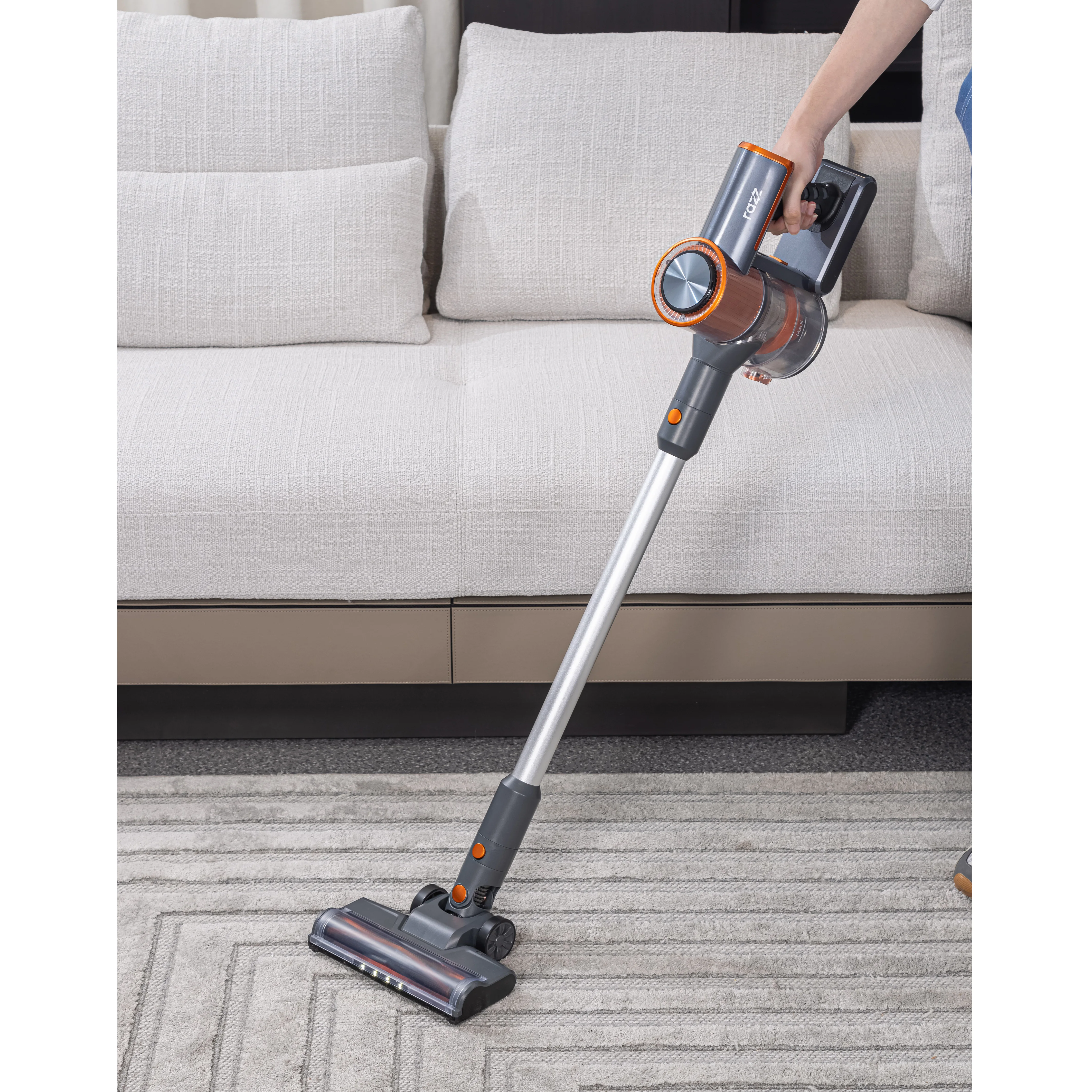 Purolf 180W 2200mAh Deep Clean Cordless Vacuum Cleaner Powerful Portable Vacuum Cleaner For Home And Car Wireless Vacuum Cleaner