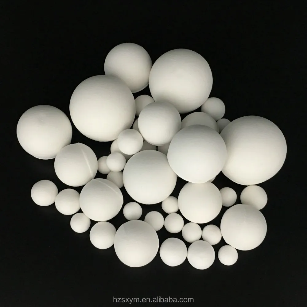 China High Quality White Ceramic Alumina Balls  Grinding  Media for metal polishing