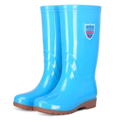Wellington Pvc for Women High Heel Work Raining South Africa Ladies Rain Boots Rain boots wholesale