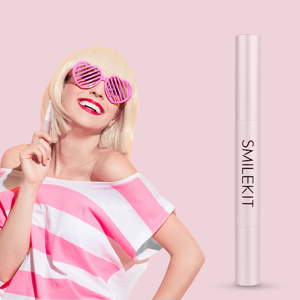 Custom Logo Oral Care Custom Silver Gold Whiten Tooth Cleaning Teeth Whitener Pencil PAP Gel Teeth Whitening Pen