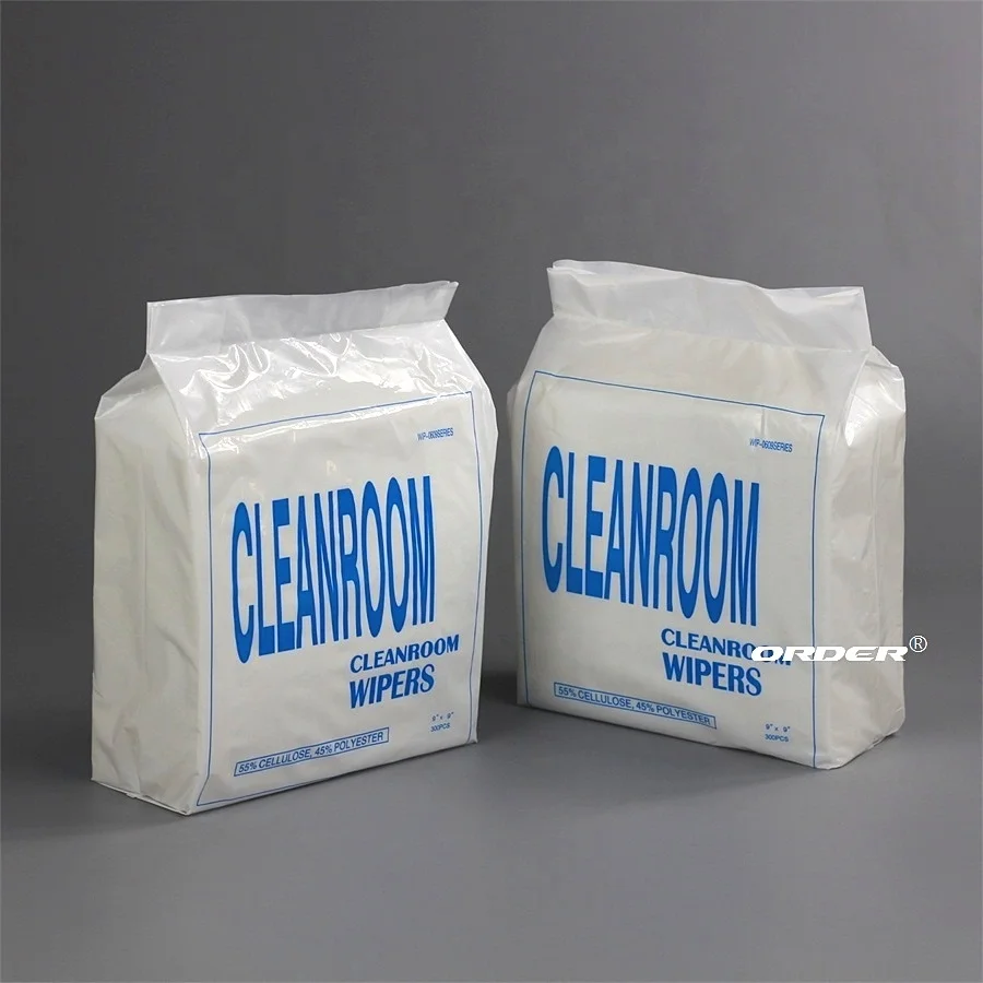 Flat sheet spunlace non-woven fabric resists ripping and tearing lens clean electronic wipes wipe cloths