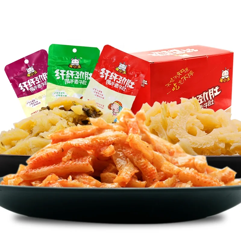 High quality konjac vegan snack food 22g instant snack sauerkraut flavors of Konjac MAO belly