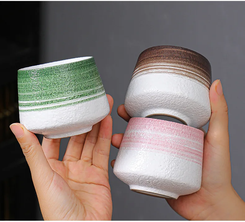 New Design Retro latte matcha cup Ceramic sake Coffee Mugs
