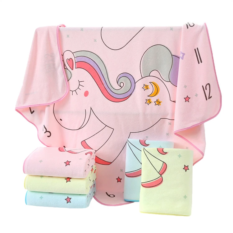
 Оптовая продажа с фабрики, детское Пеленальное Одеяло из 80% полиэфирного волокна + 20% полиамидного волокна с начесом и мультяшным принтом  