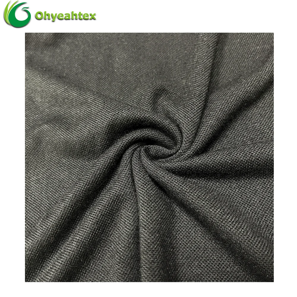 Recycled 100% RPET Pique Fabric Single Fabric For Leggings