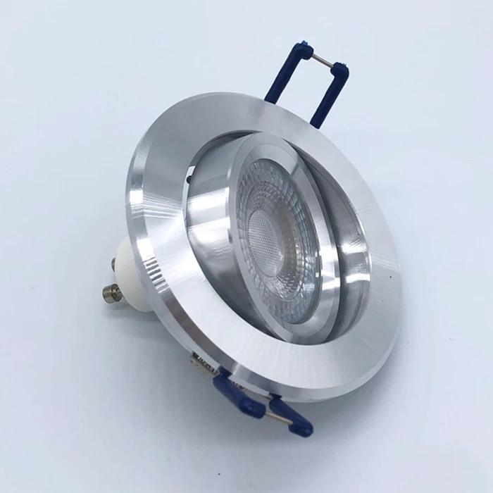 commercial cob dimmabel lighting led aluminum gu10 mr16 recessed  spotlight fixtures