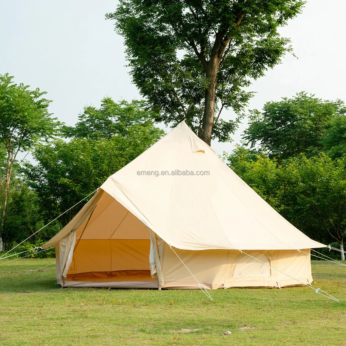3/4/5/6 m Outdoor camping thickened storm-proof warm cotton tents Hotel camp tents