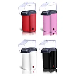 Mini Homeuse Electric Automatic Popcorn Maker Machine with Measuring Cup to Portion Popping Corn Kernels