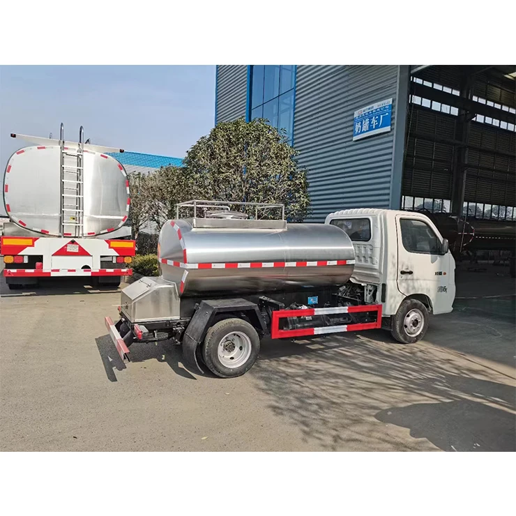 mini 1000liters stainless steel water tank food drinking truck