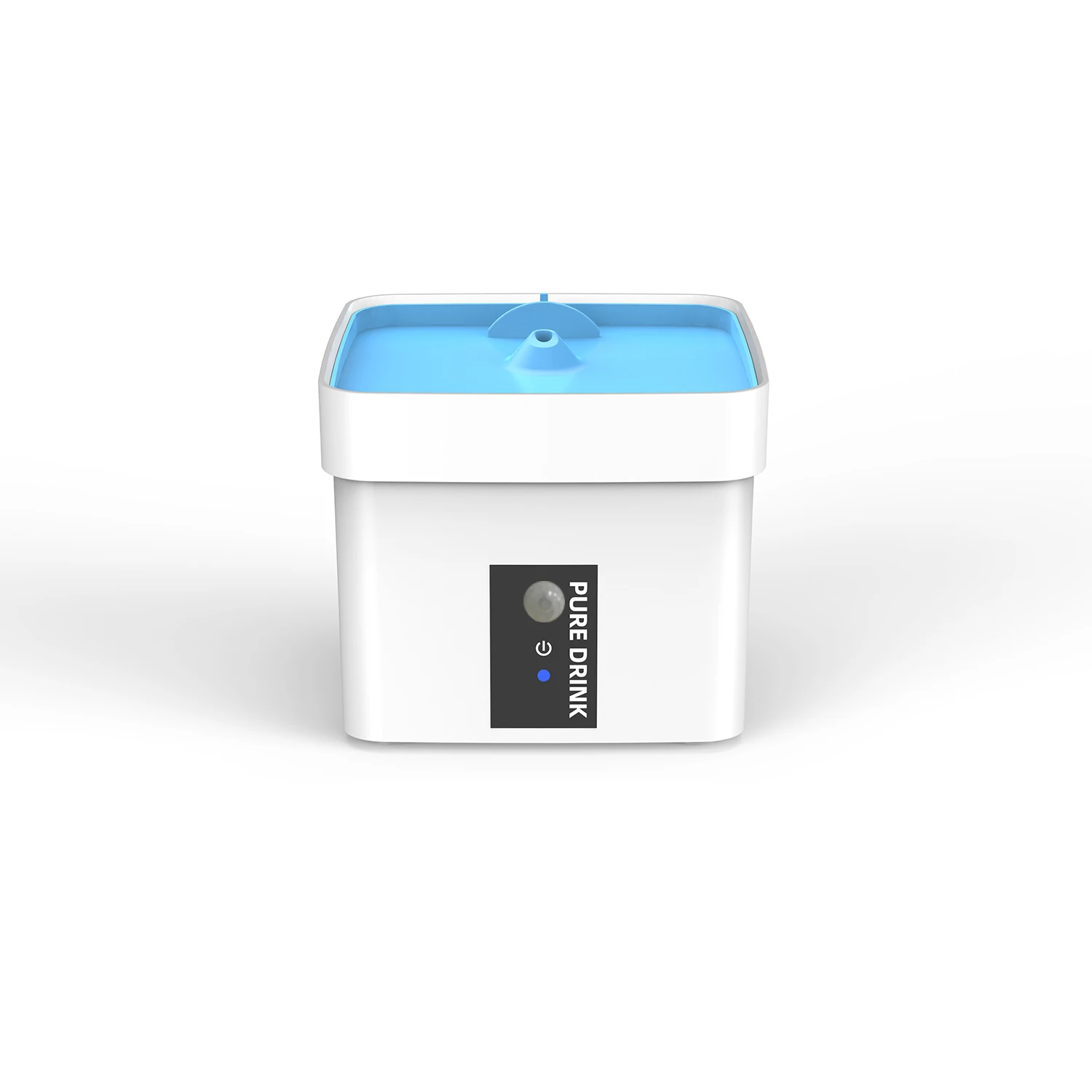 Custom Made 1L Automatic Pet Cat Water Fountain With Led Ele Pet Fountain, Automatic Cat Water Fountain