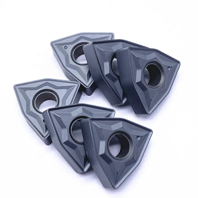 WNMG080408 NN LT10 Carbide Inserts Lathe Cutter Turning Tool CNC Machine Cutting Tools Tungsten Carb WNMG 080408