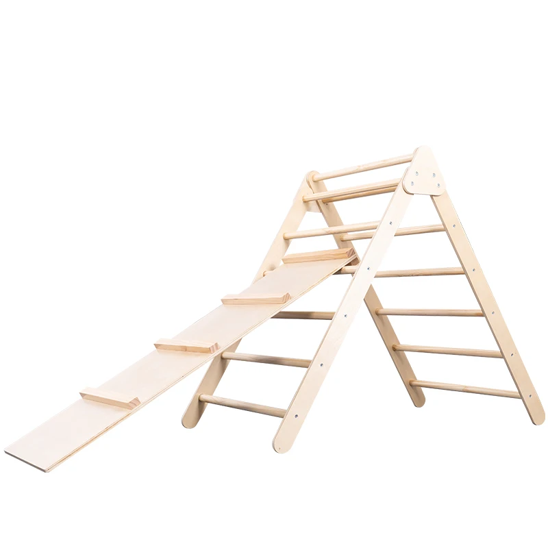 Winning Children Furniture Sets Kids Baby Montessori Furniture Toys Rainbow Rocking Montessori Climbing Arch Rocking Play