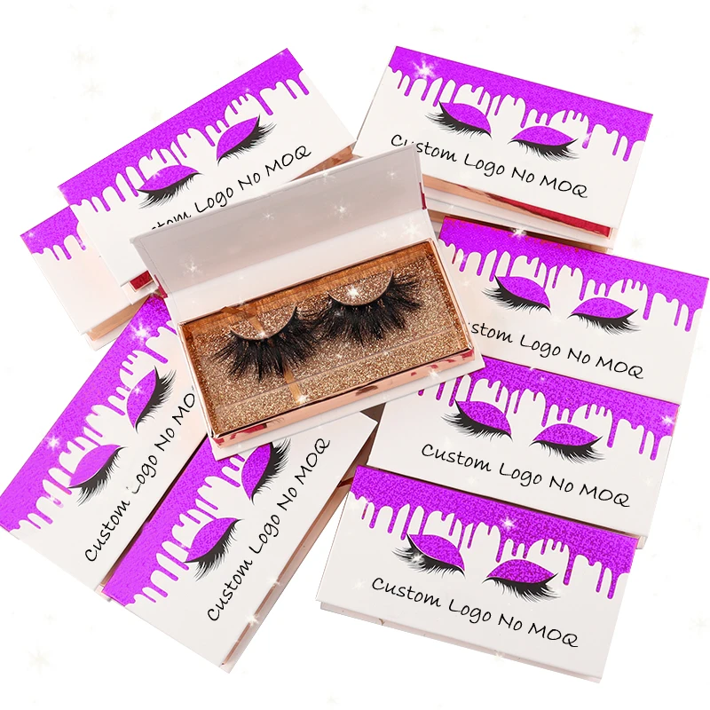 Ресницы из меха норки lashes3d оптовая продажа поставщик 100% 25 мм частная торговая марка
