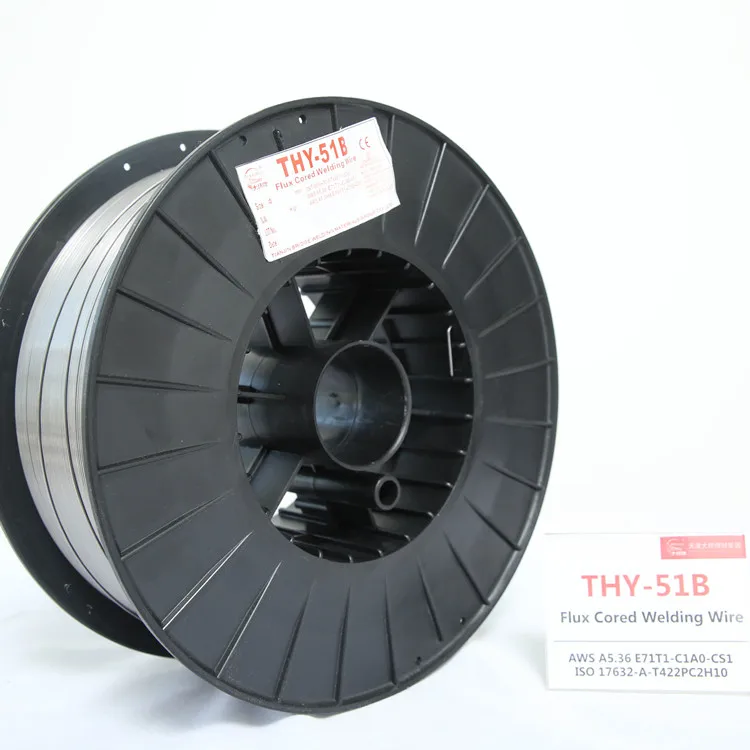 Tianjin Bridge Flux Cored Welding Wire welding wire flux cored e71t-1 E71T-GS