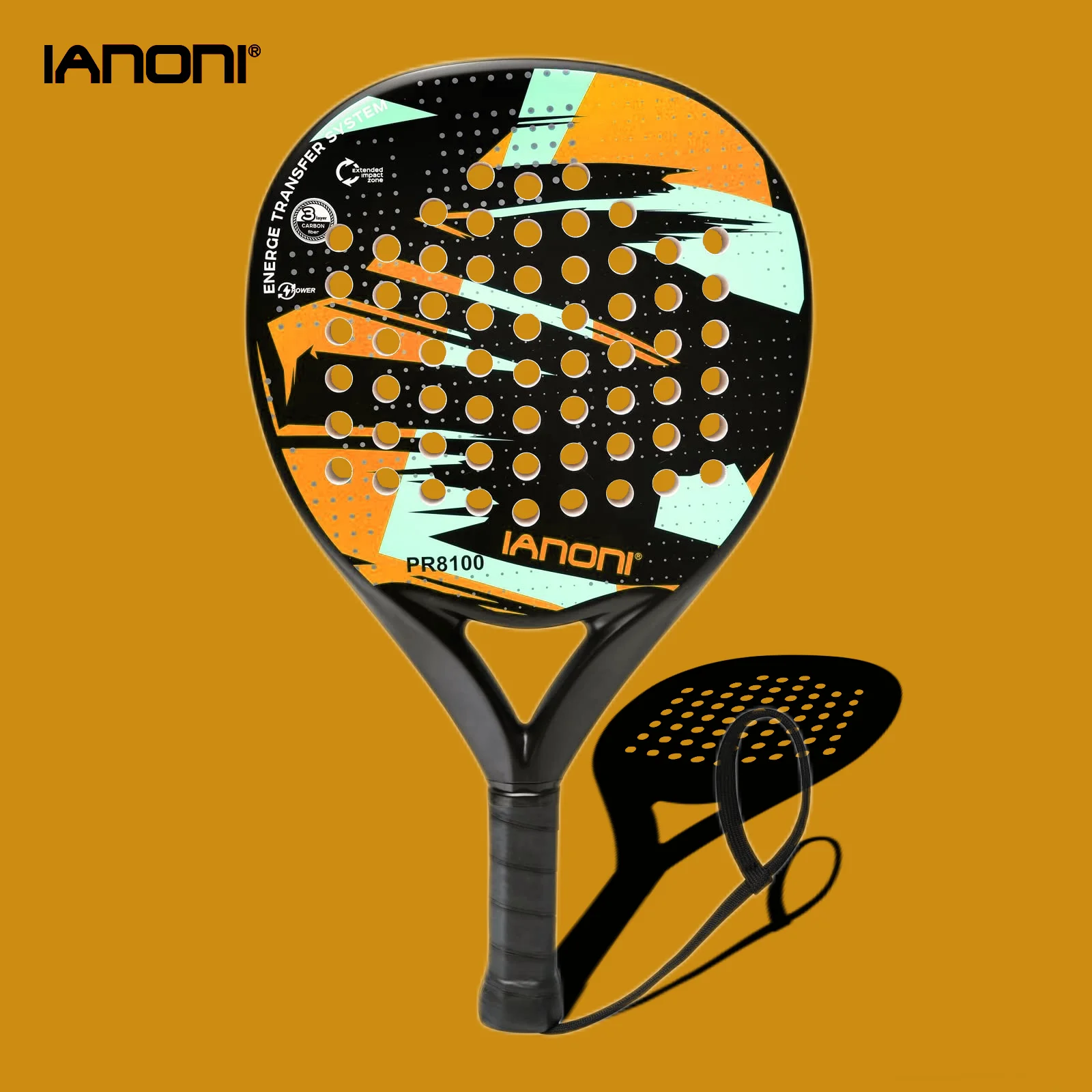 IANONI Sporting Pro Padel Racket: Precision Design for an Unbeatable Game