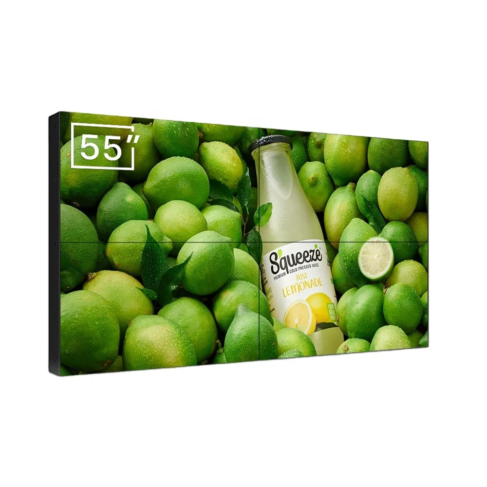 
Goodview 55 inch 3x2 3x3 3x4 4x4 5x5 ultra narrow bezel mount LED backlight screen video wall 
