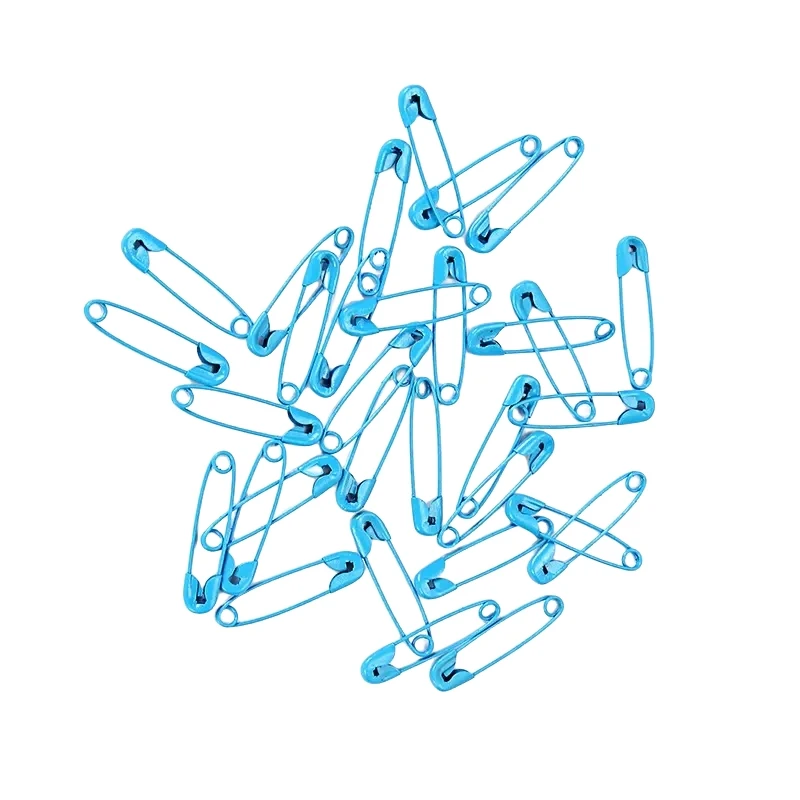 Hot sell  multi color Stitch Markers Gourd Calabash Safety Pins in box  colorful  hang tag safety pins for garment