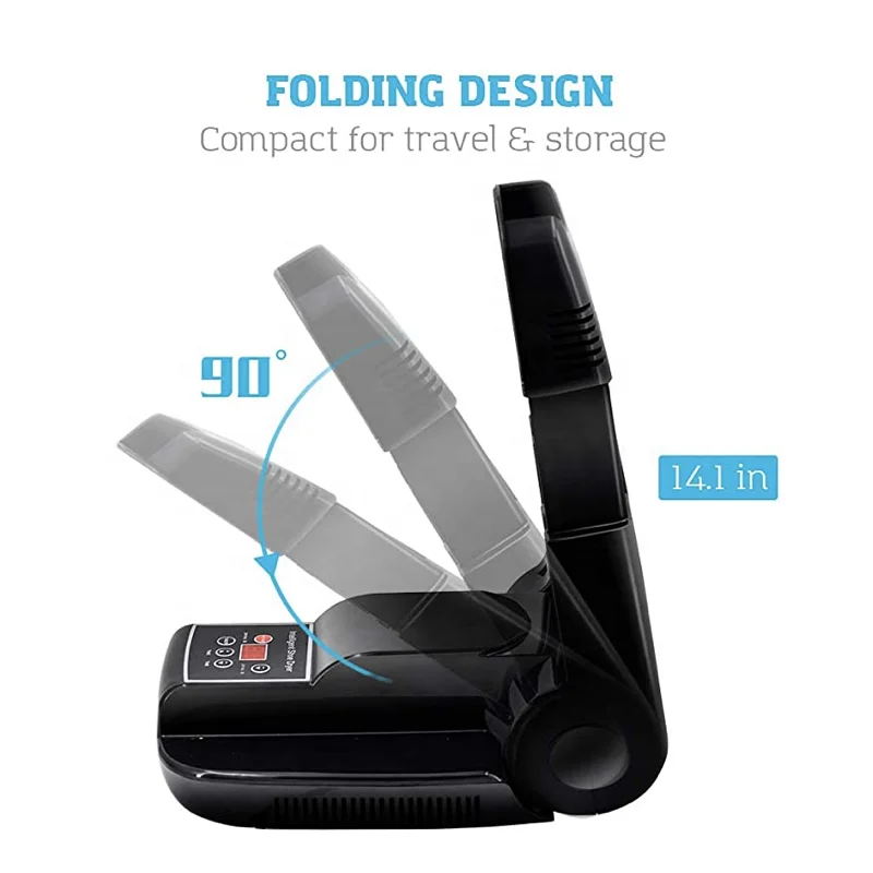 Boot heater adjustable portable sterilize smart ozone deodorize electric shoe dryer for glove sock