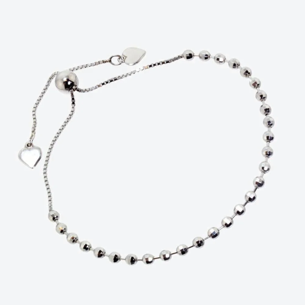 Manufacture fashion bracelet jewelry high quality mirror polish stainless steel small disc charm bracelet women