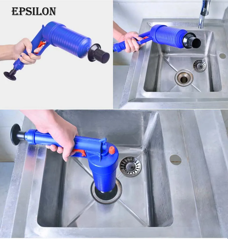 Peaceful Wholesale Hot Sale High Pressure Toilet Plunger Powerful Home Cleaner Air Drain Blaster