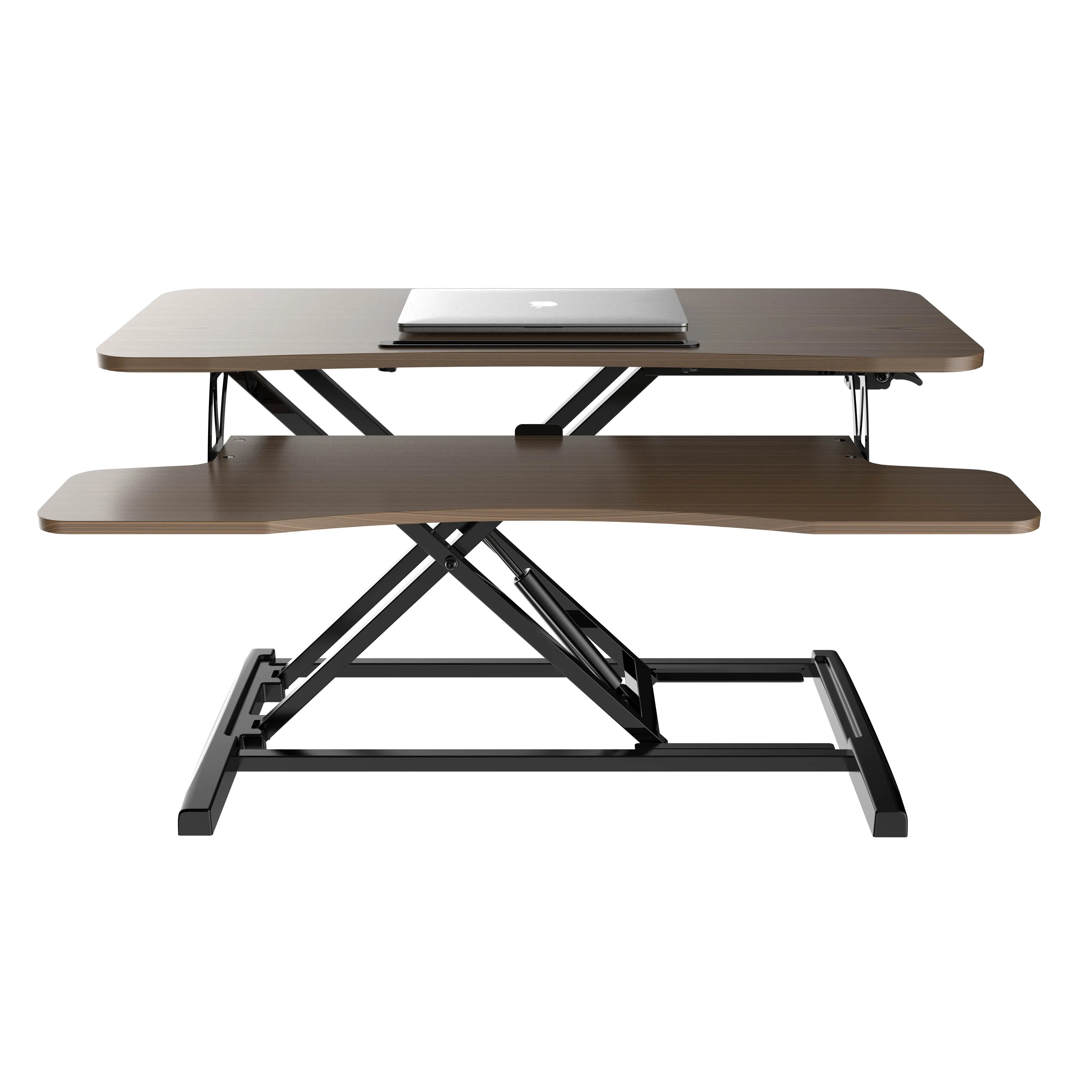 NBJOHSON Ergonomic Lift Sit Standing Desk Converter Portable Workstation Height Adjustable Sit Standing Desk Riser