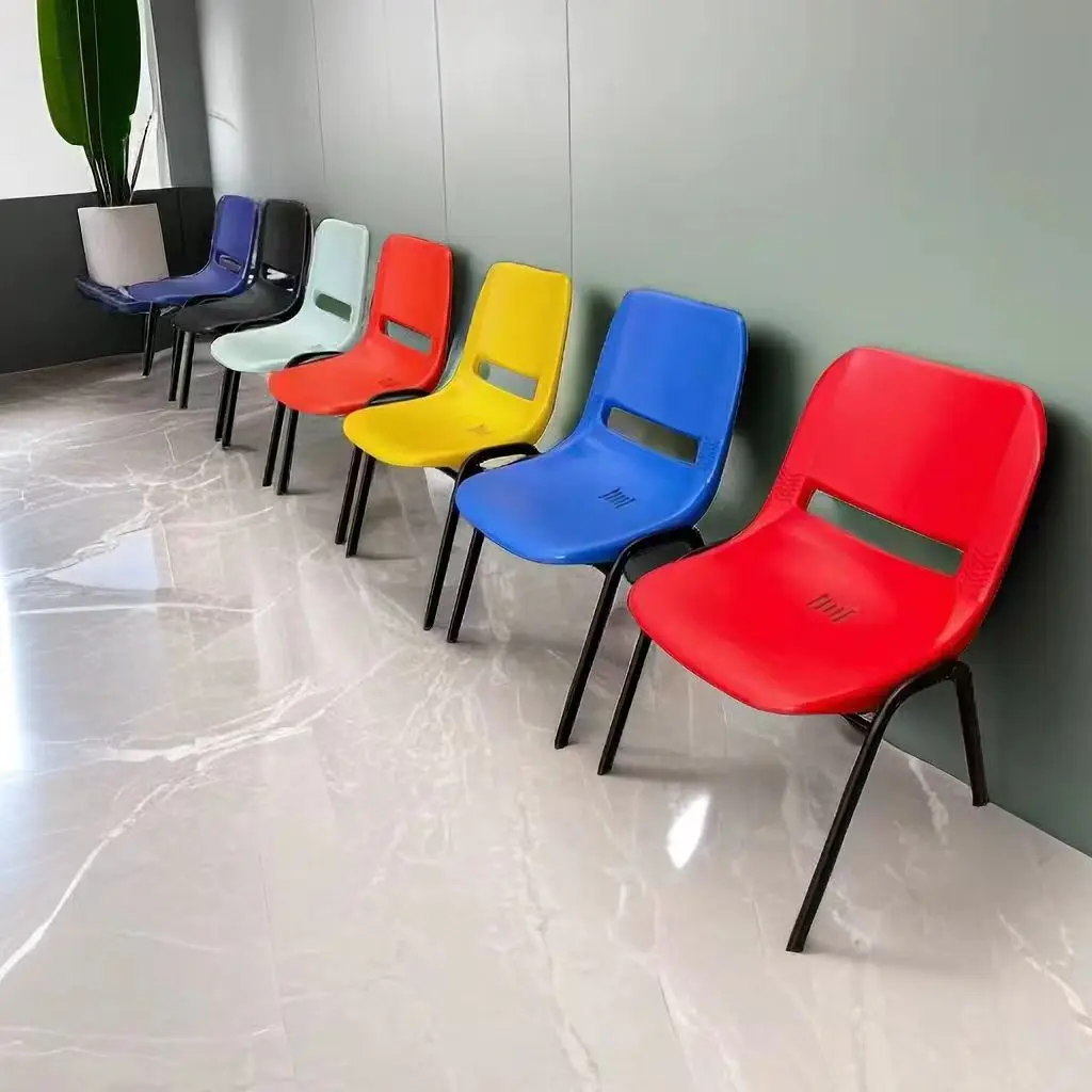 wholesale cheap school furniture modern restaurant stackable plastic pp seat student study chairs with table for events college
