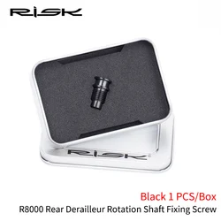 RISK Titanium Road Bike Rear Derailleur Rotation Shaft Fixed Bolts For SHIMANO R8000 Bicycle Derailleur Shaft Fixed UT Screws